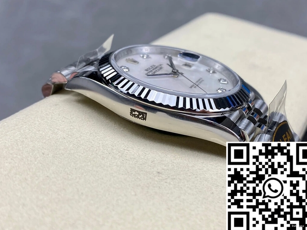 Clean M126334-0020 Datejust Mother-of-pearl Rolex Factory Dial 0115